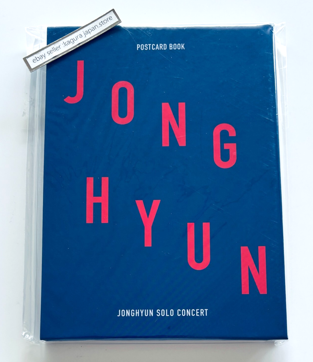 JONGHYUN ジョンヒョン 公式 INSPIRED ポストカードブック SHINee JONGHYUN INSPIRED OFFICIAL POSTCARD BOOK | eBay