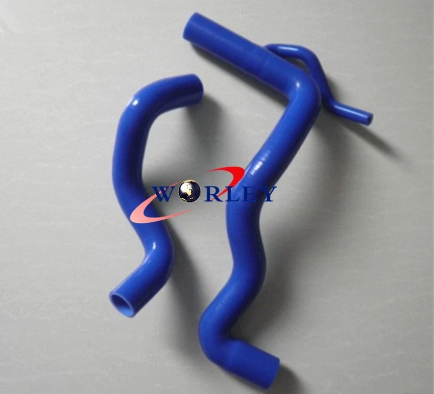 Mangueras de radiador de silicona para Toyota RAV4 RAV 4 1AZ/2AZ ACA30 2005-2011 negras Foto 3 de 4