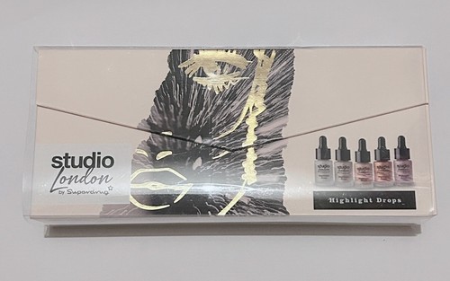 Superdrug Studio London Shimmer Highlighter Drops Beauty Box - Picture 2 of 3