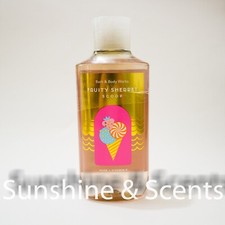 1x Bath  Body Works FRUITY SHERBET SCOOP Body Wash Shower Gel 10 Oz NEW