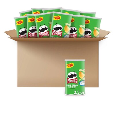 Pringles Sour Cream and Onion (2.5 oz., 12 ct.)