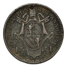 STATO PONTIFICIO Gregorio XVI (1831-1846) Mezzo 1/2 Baiocco 1840 AN. X B