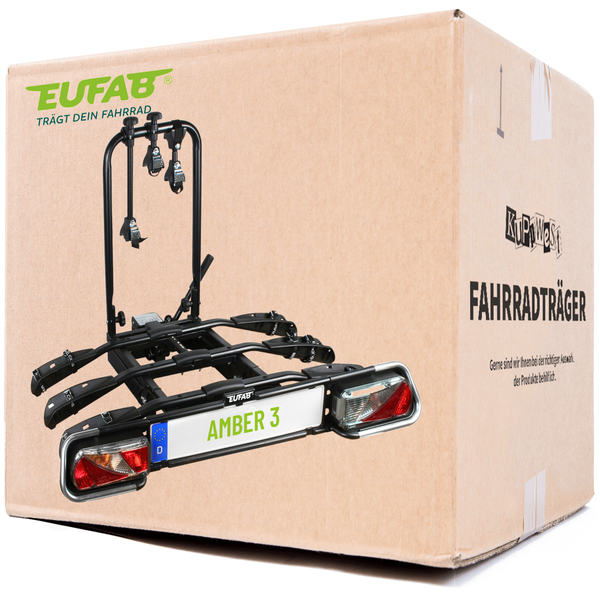 Peruzzo Pure Instinct 3 FahrradträGer FüR 3 FahrräDer Auf Die AnhäNgerkupplung-image