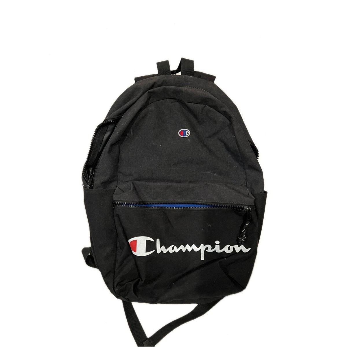 Champion Daily Black Logo Backpack UK