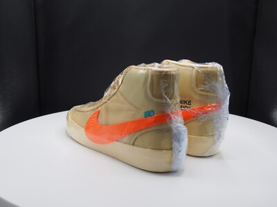 off white blazer tag