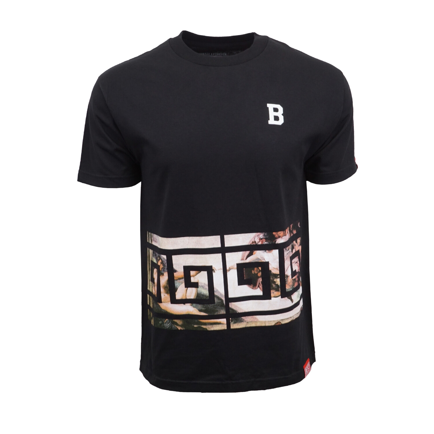 ЛУЧШАЯ футболка С НАДПИСЬЮ ГРЕЧЕСКИЙ БОГ В стиле СВЕЖАЯ ЭКСКУРСИЯ