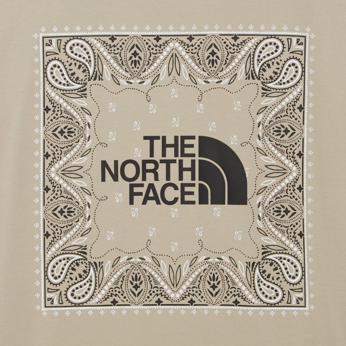 【THE NORTH FACE】M'S BANDANA S/SR/TEE The North Face Korea M'S BANDANA S/S R/TEE SHORT BEIGE