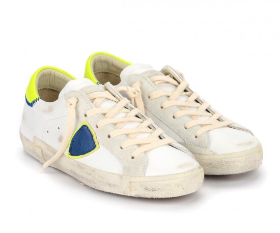 ★Philippe Model(Women)★PRSX Low Sneaker★Doux Neon Philippe Model Sneaker Paris Prsx DOUX NEON White Yellow