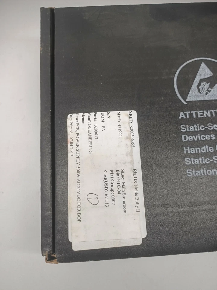 Oceaneering 0299617 PCB, Netzteil 500W AC 24VDC - Bild 4 von 4