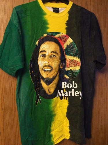 Bob Marley - Black/Yellow/Green Shirt 