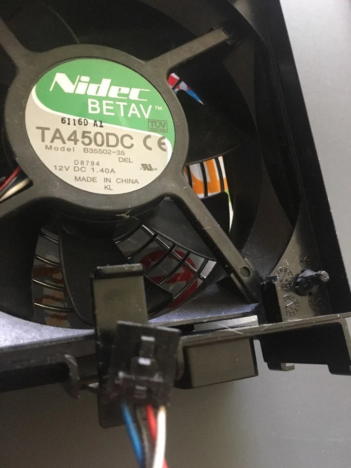 Dell XPS/Dimension 400Intake Fan Nidec Betav TA450DC B35502-35 - Image 4 of 4
