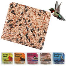 All Season Suet Wild Bird Food Cake Treat 11.25 oz Heath Outdoor Blueberry Dough