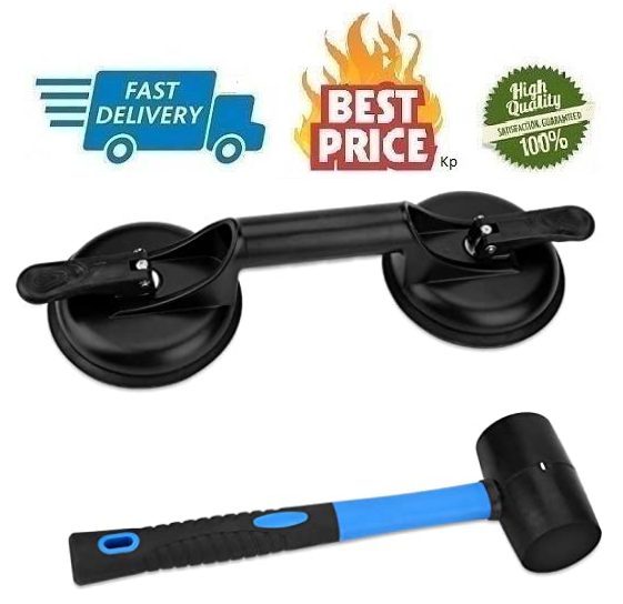 FCHO Floor Gap Fixer Tool for Laminate Floor Gap Repair Include Suction