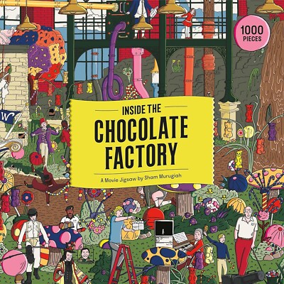 Inside the Chocolate Factory 1000 Piece Jigsaw Puzzle Laurence King New