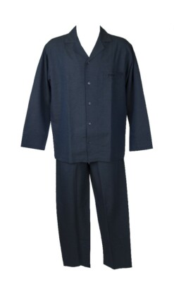 Pyjama Mann Langarm Hosen mit Knöpfen Baumwolle FILA  Artikel 52020