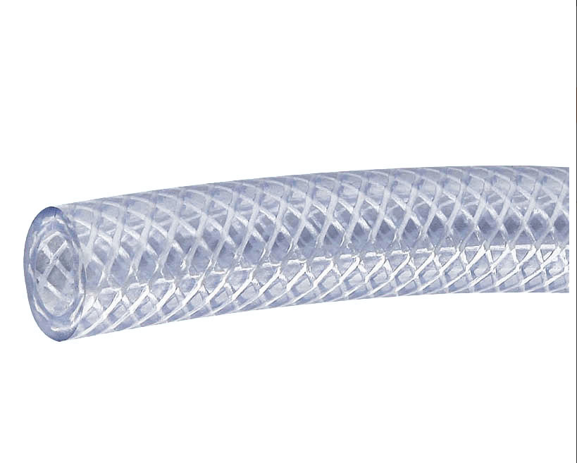 3/8" Clear Vinyl Braided Hose Reinforced Food Grade Tubing S0H-005 Kentak 5ft
