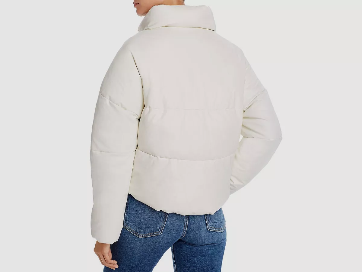 Apparis leather puffer sale