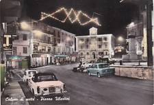 CALUSO - Piazza Ubertini di Notte 1971