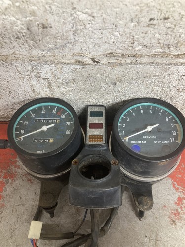 1980 Kawasaki KZ440b KZ 440 B Speedometer Tachometer Cluster - Picture 2 of 8