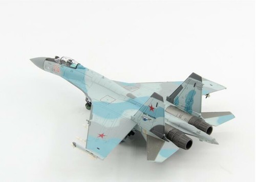 HOT-BLOODED Russia SU-35 Super Flanker 1/100 diecast plane model aircraft - Picture 3 of 8