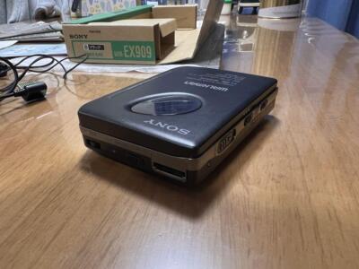 SONY WM-EX909 Cassette Walkman Portable Black All accessories