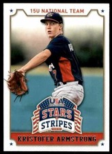 2015 Panini USA Baseball Stars And Stripes Kristofer Armstrong #60