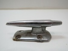 3 5/8 INCH OLD RETRO CHROME BOAT CLEAT DOCK D2A199A 