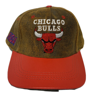 Leather NBA Snapback Hat Cap 