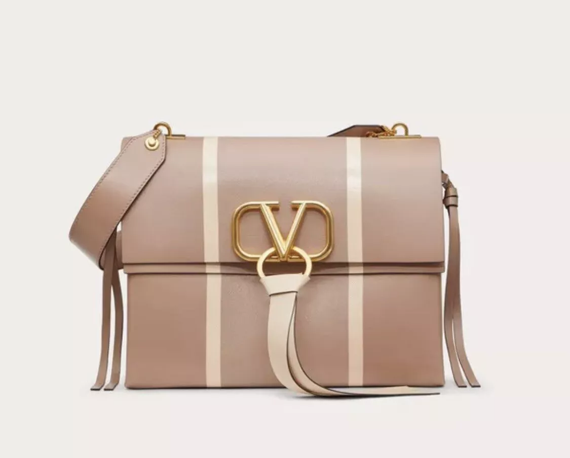 Valentino garavani vring small leather shoulder bag hot sale