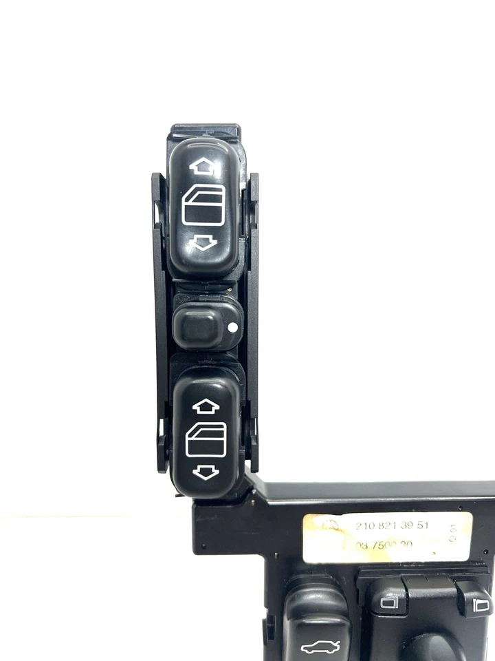 Interruptor de espejo retrovisor ventana principal Mercedes-Benz W210 98-2002 E55 E320 E430 OEM Foto 4 de 4