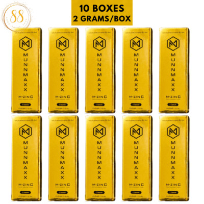 Munn Maxx M-Sync, gold box for men, 1 box 2 caps 2 grams total 10 boxes 20 caps.