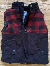 Tommy Bahama Red Plaid Toddler Vest Sz 18mo Kid Baby