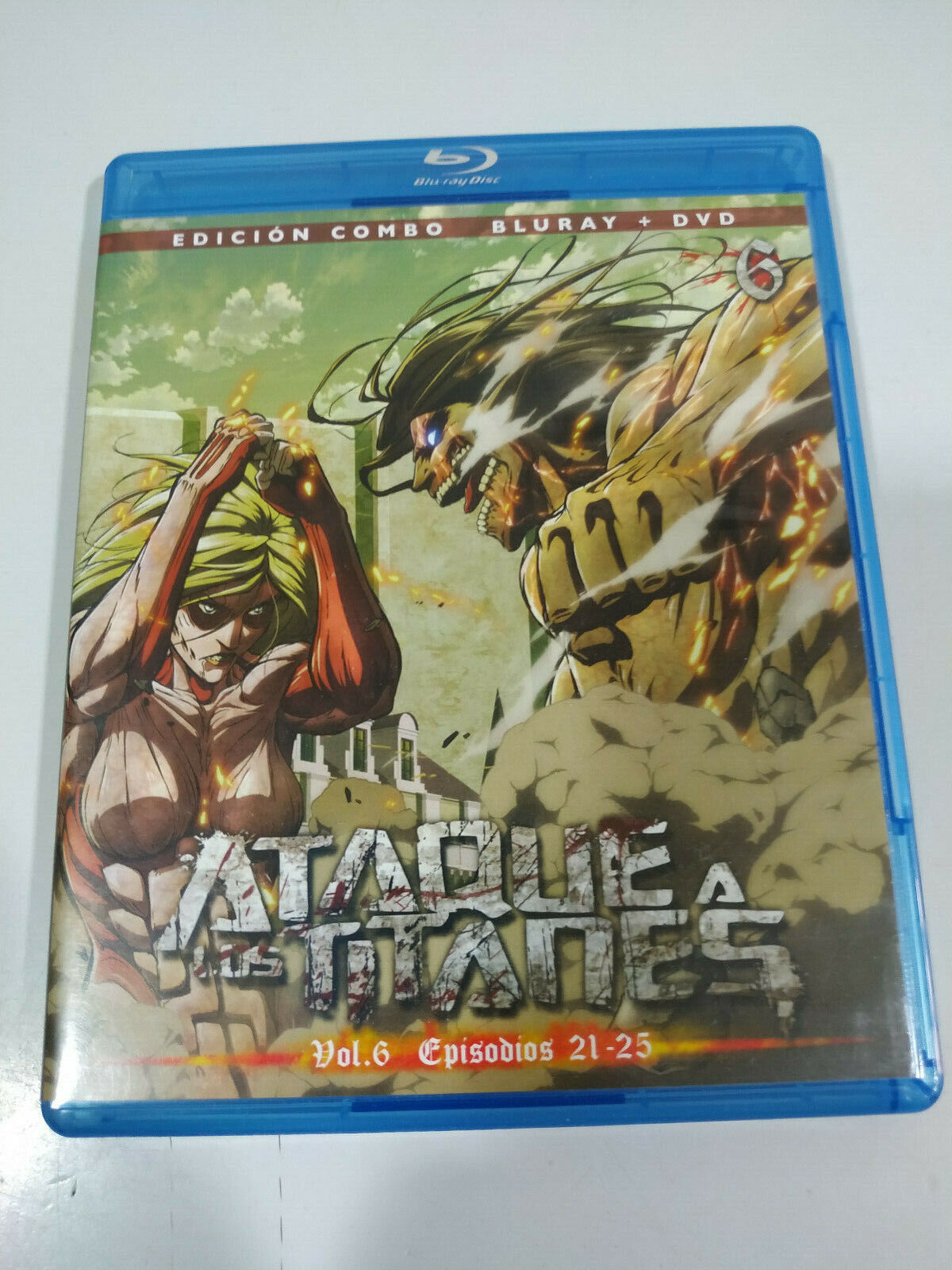 Dvd Ataque Dos Titans 4 Shingeki No Kyojin 4 Dublado Dual