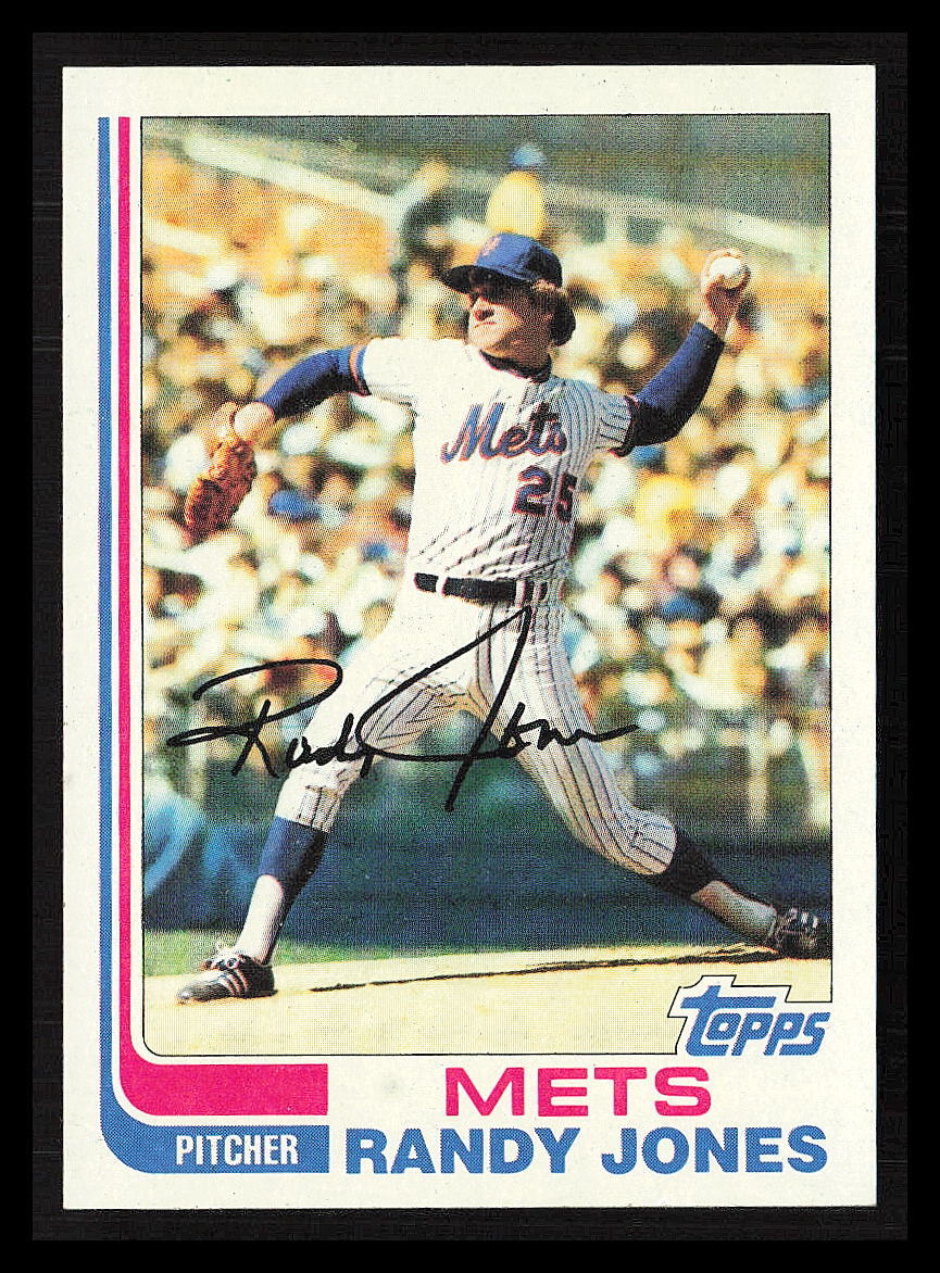 Randy Jones 1982 Topps #626 New York Mets | eBay