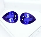 Natural Blue Tanzanite 18.27 Cts CERTIFIED Pair Loose Gemstone Tanzanite Gem T19
