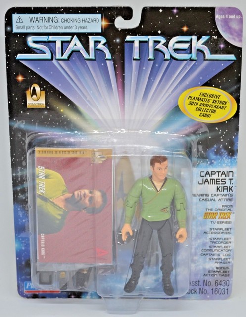 star trek captain kirk action figure