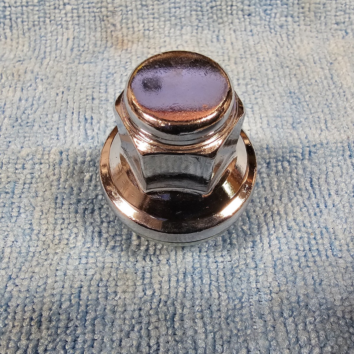 1) - FACTORY ORIGINAL TOYOTA CHROME LUG NUT 90942-A1007 | eBay