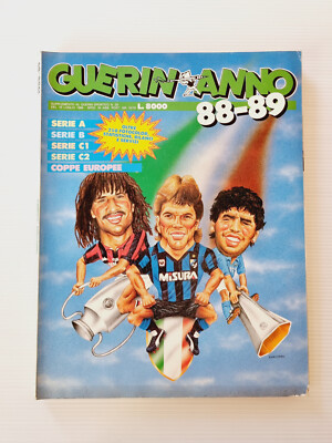 Guerin Sportivo N°31 - 1988 - Maradona, Diaz, Altobelli, Holmqvist, Stadio Italia 90