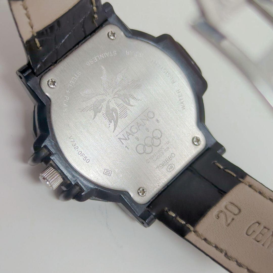 Used SEIKO Men's Watch, 1998 Nagano Olympics x Amway Collaboration