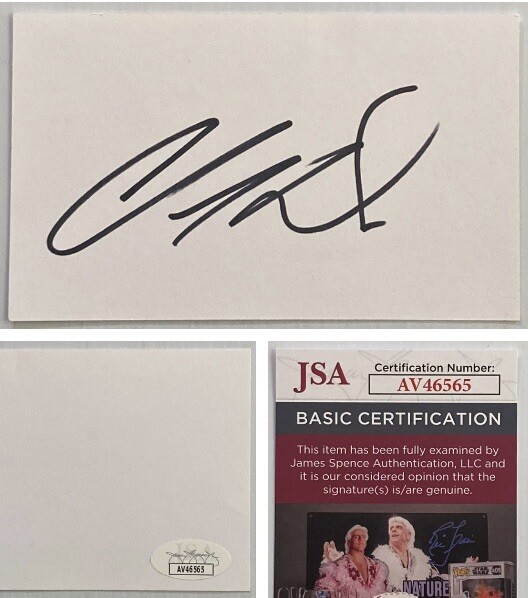 Cowboy Country Chris LeDoux Signed Autograph 3x5 Index Card - JSA