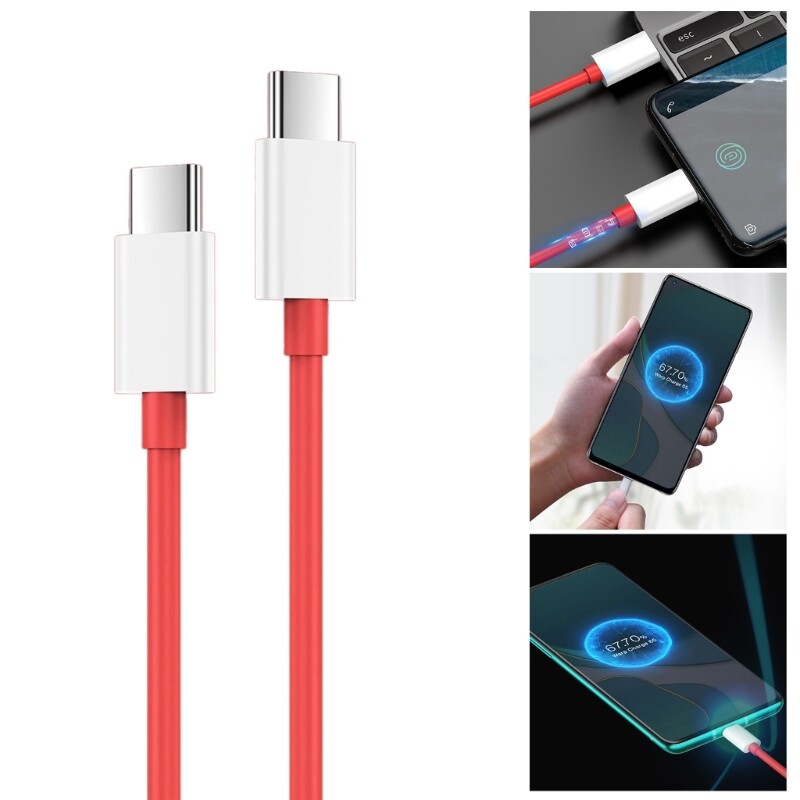 65W UsbC Fast Charging Cord USB TypeC TPE Data Cable For 8T 8T plus-image