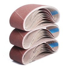 21 Pack 3 X 21 Inch Sanding Belts 3x21 Belt Sander Sanding Belts 40/60/80/120/18