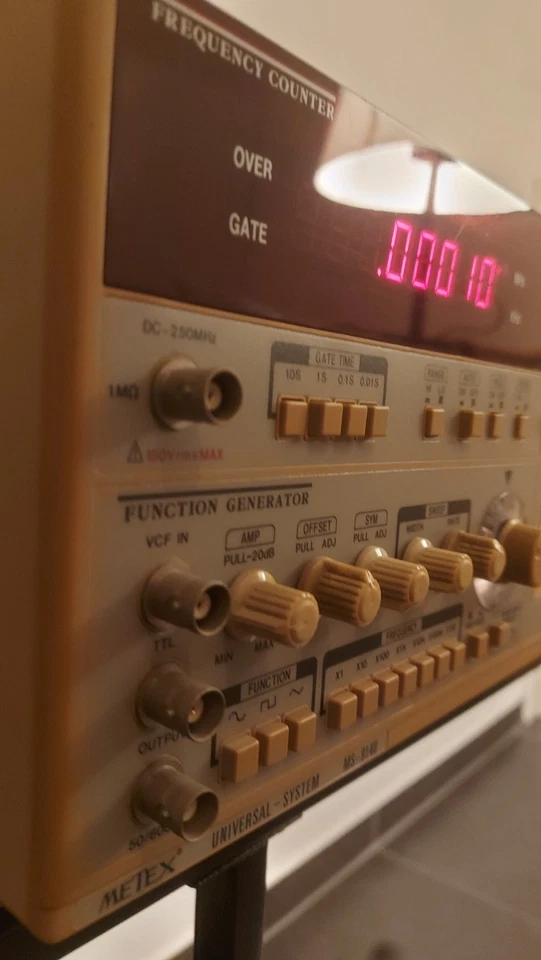 Metex MS-9140 Funktionsgenerator Labortechnik Multimesstechnik wie Voltcraft - Bild 2 von 4