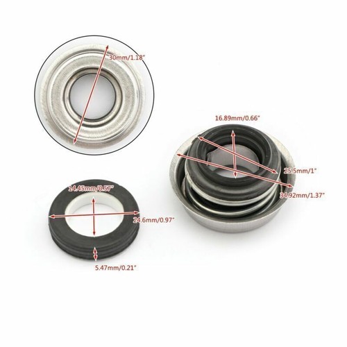 KT9 MECCANICA POMPA ACQUA PER Kawasaki KVF750 Brute Force 750 4x4 4x4i 05-12 - Foto 2 di 11