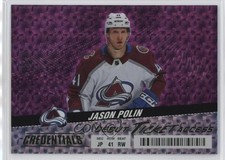 2024 Credentials Debut Ticket Access Horizontal Pink /25 Jason Polin #146 19eq