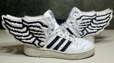 Size 8.5 Men's - adidas Js Wings 2.0 Jeremy Scott Pixel RARE | eBay