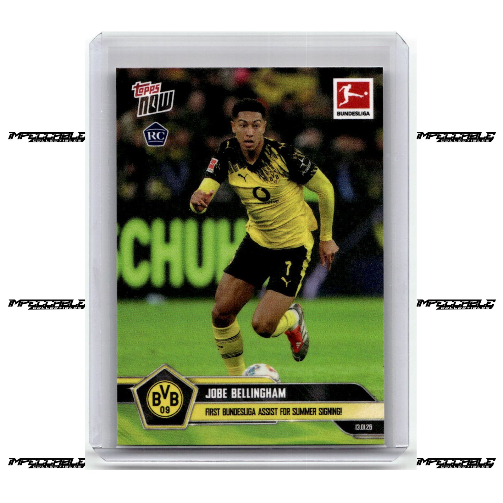 2025-26 Topps Now Bundesliga - #96 Jobe Bellingham Rookie /1033 First Assist
