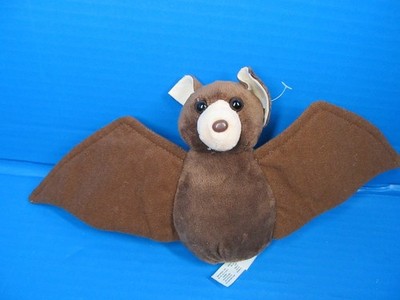 Petting Zoo Bat Stuffed Animal Plushie Wild Onez Zoo Animals, Bat Plush Toy 9''