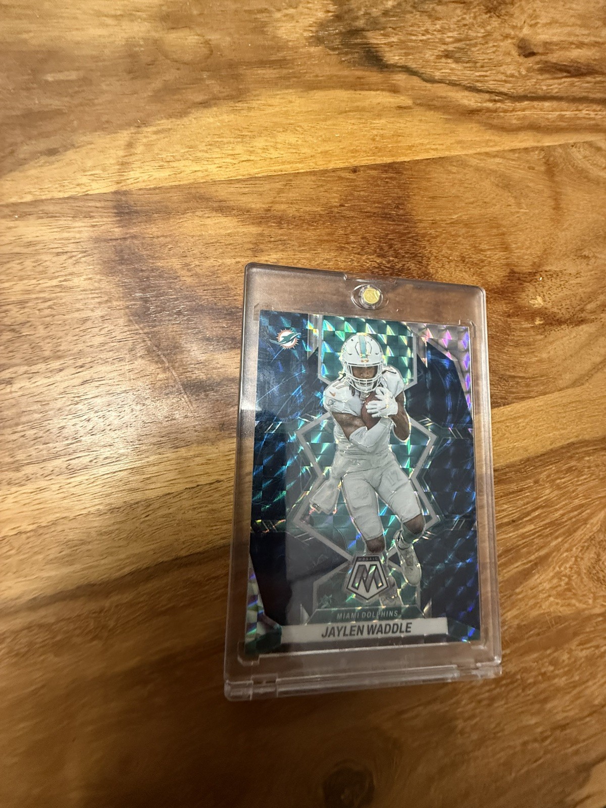 2022 Panini Mosaic - Jaylen Waddle #122 Genesis Mosaic Prizm