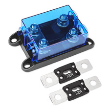 2-Wege Kfz Sicherungshalter mit 100A für 12V...